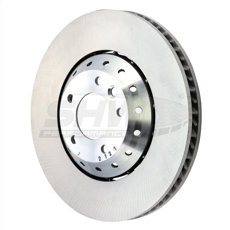Shw 15-18 Porsche Cayenne Gts W/19In Wheel W/O Ceramics Left Frt Smooth Lw Brake Rotor (95835140350) 1