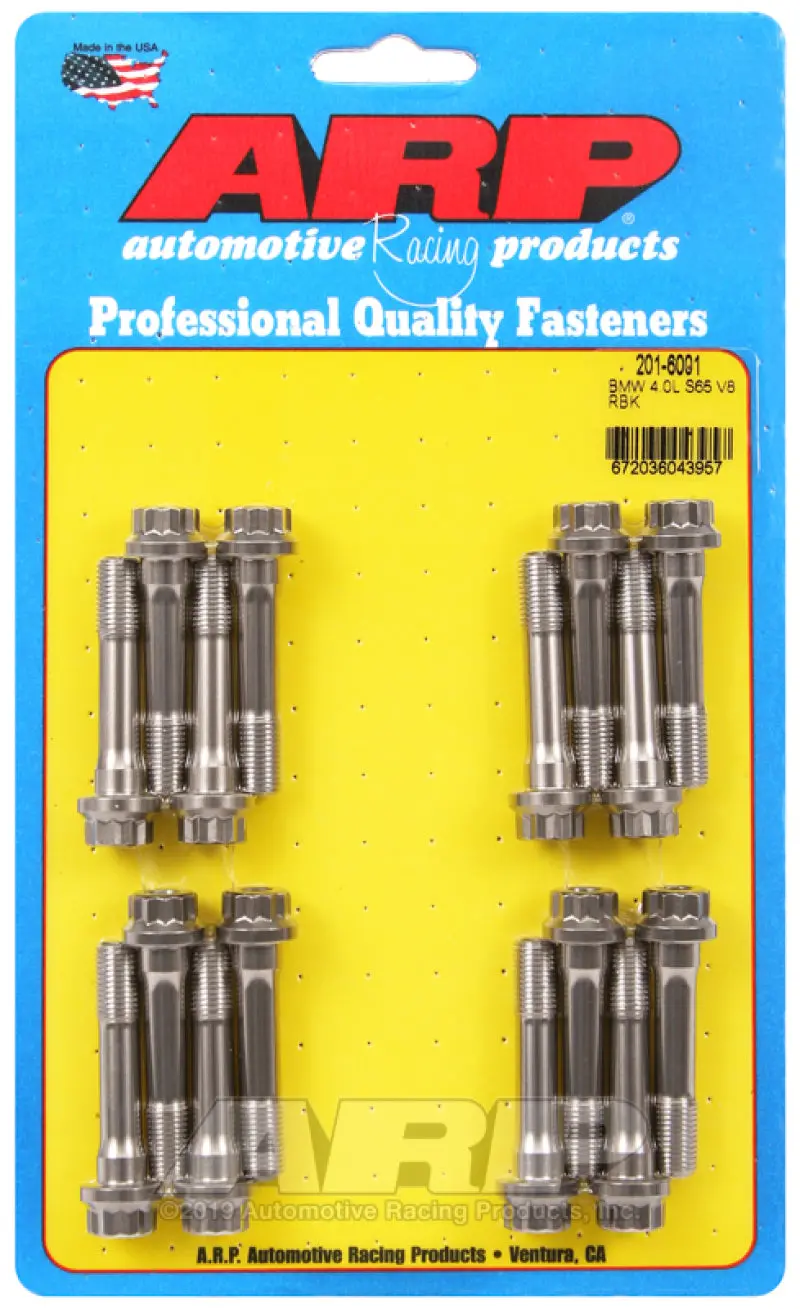 Arp Bmw 4.0L S65 V8 Custom Age 625 Plus Rod Bolt Kit 1