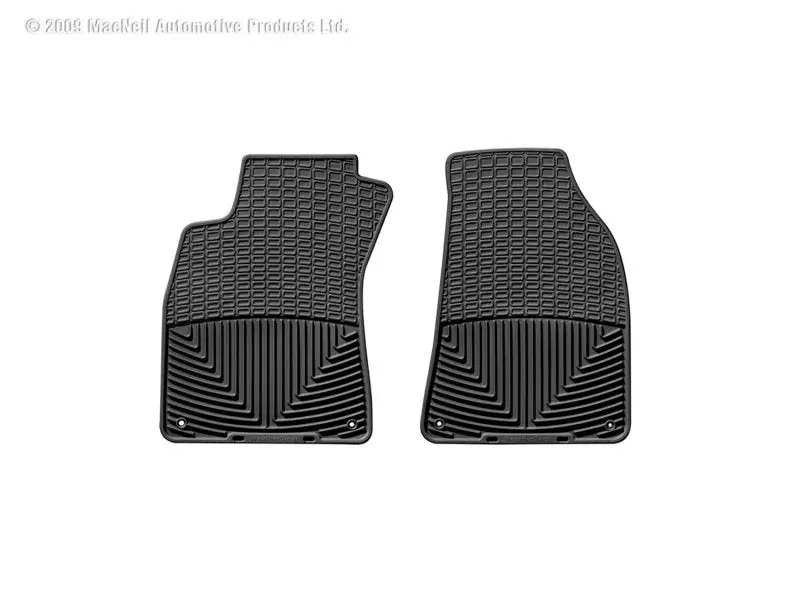 Weathertech 95-04 Audi A6 Sedan Front Rubber Mats - Black 1