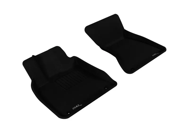 3D Maxpider 2009-2017 Audi Q5/Sq5 Kagu 1St Row Floormat - Black 1