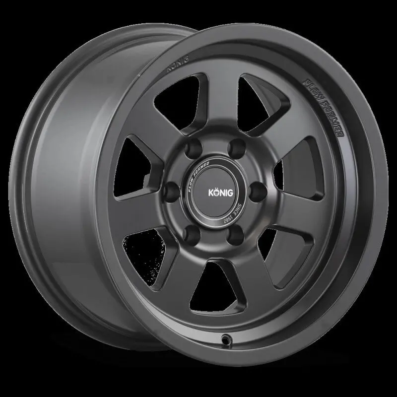 Konig Ht2 17X9 5X127 Et-12 Matte Black 1