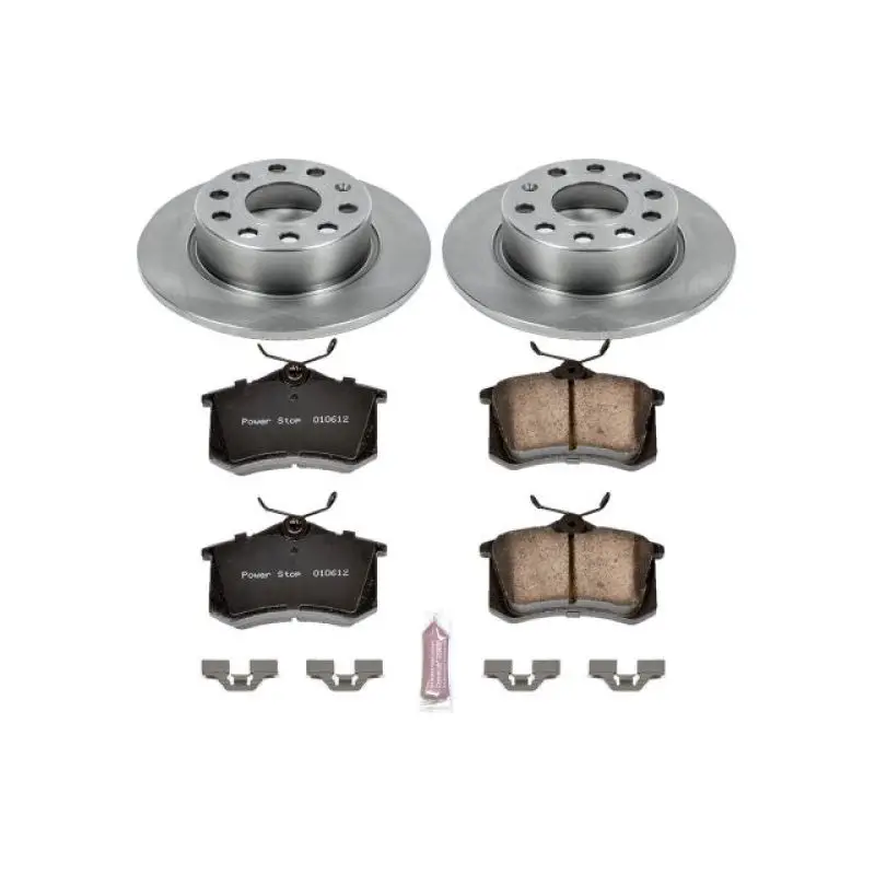 Power Stop 10-13 Audi A3 Rear Autospecialty Brake Kit 1