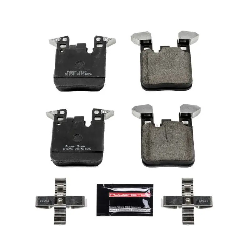 Power Stop 14-16 Bmw 228I Rear Z23 Evolution Sport Brake Pads W/Hardware 1