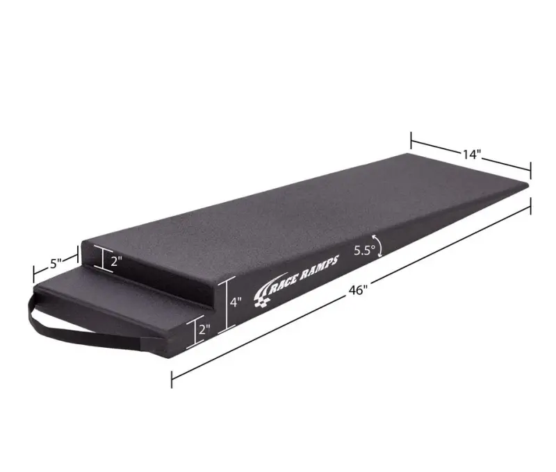Race Ramps 4In. Trailer Ramp - 5.5 Degree Approach Angle 1