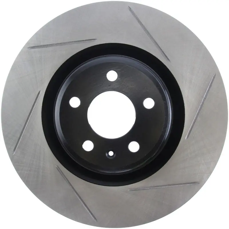 Stoptech Power Slot 10-6/11 Audi S4 / 08-11 S5 Front Left Slotted Rotor 1