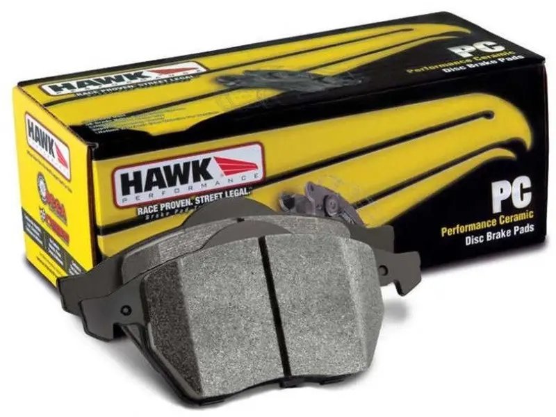 Hawk 20-21 Corvette C8 Z51 Performance Ceramic Street Rear Brake Pads 2