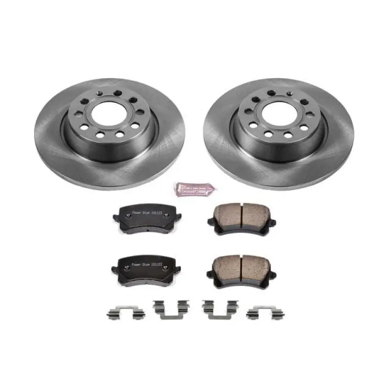 Power Stop 2015 Audi Q3 Rear Autospecialty Brake Kit 1