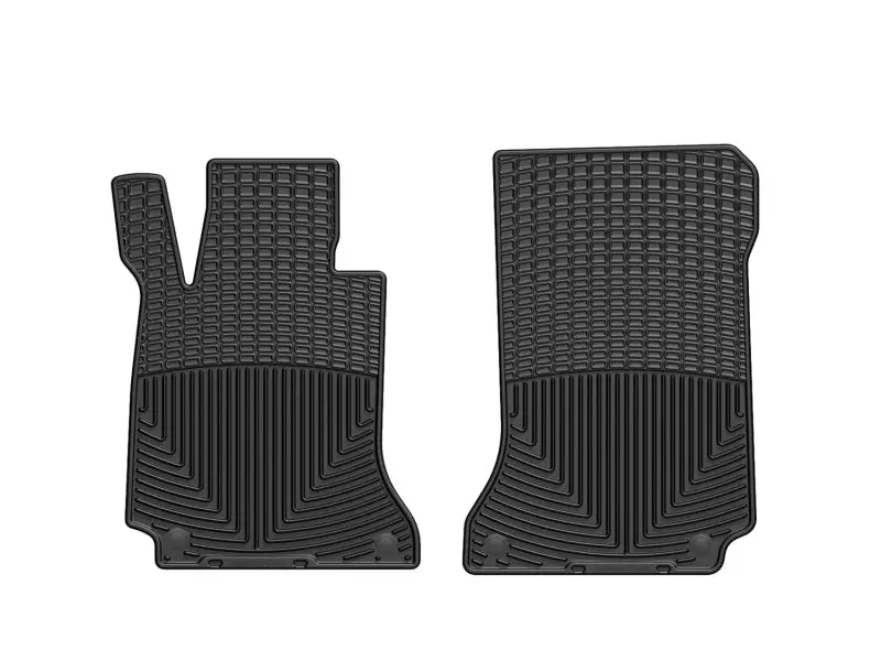 Weathertech 08+ Mercedes-Benz E-Class Front Rubber Mats - Black 1