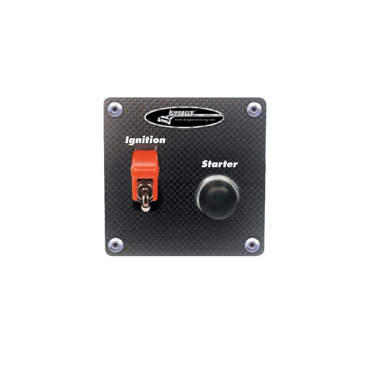 Longacre Carbon Fiber Flip -Up Start / Ignition Switch Panel 1