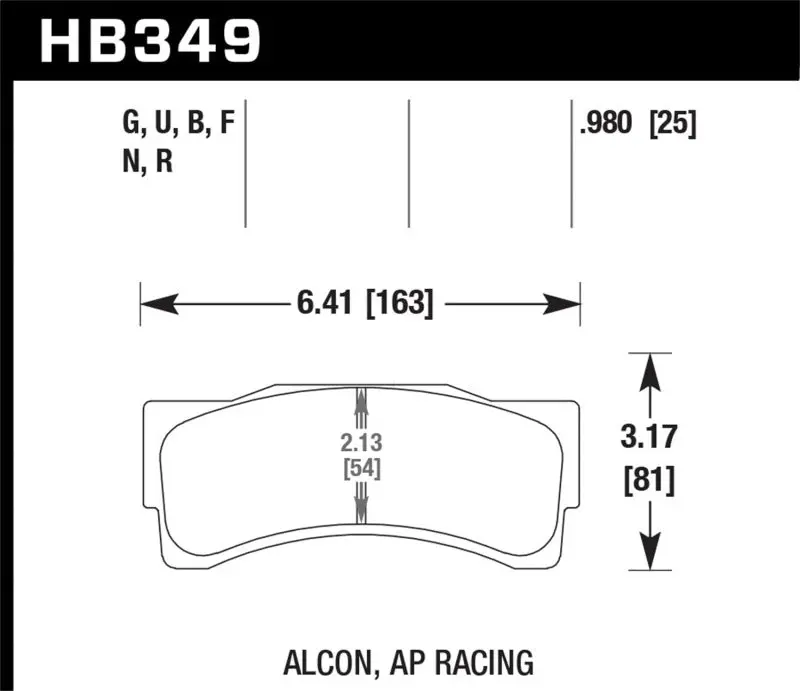 Hawk 14-16 Bmw M235i Racing 3.0L Front Er-1 Brake Pads 1