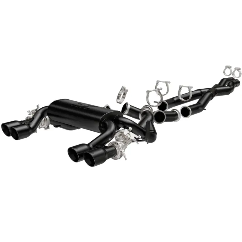 Magnaflow 15 Bmw M3/M4 L6 3.0L Ss Cat-Back Perf. Sport Quad Split Rear Exit Exht - 3.5In Black Tips 1