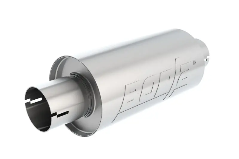 Borla S-Type Muffler 2.5In Inlet/Outlet 5In Round X 10In W/Notch 1