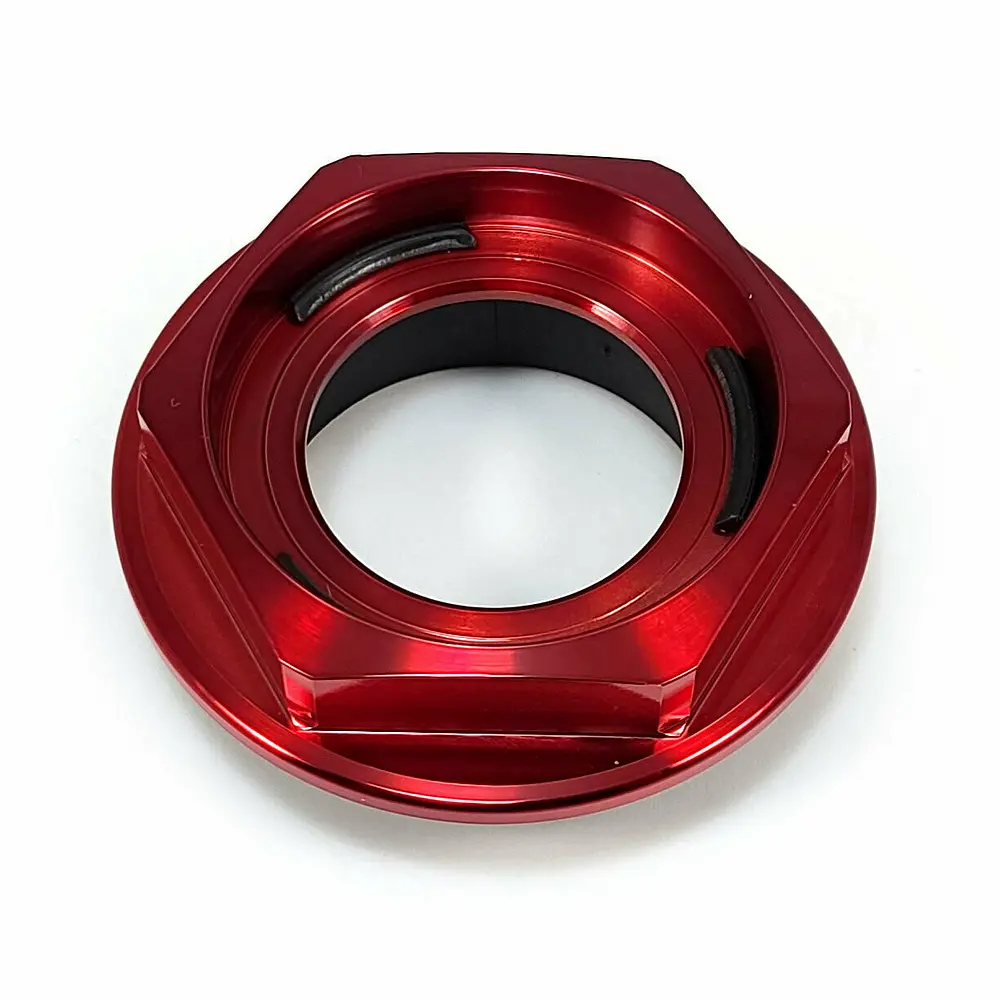 Rotiform Threaded Red Rse Cap W/ No Logo 1
