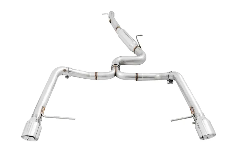 Awe Tuning Vw Mk7 Golf Alltrack/Sportwagen 4Motion Track Edition Exhaust - Polished Silver Tips 1