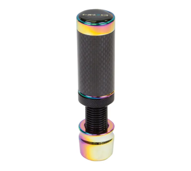 Nrg Slimboy Adjustable Shift Knob (M10x1.50) Honda / Acura / Lotus - Carbon Fiber / Neochrome 1