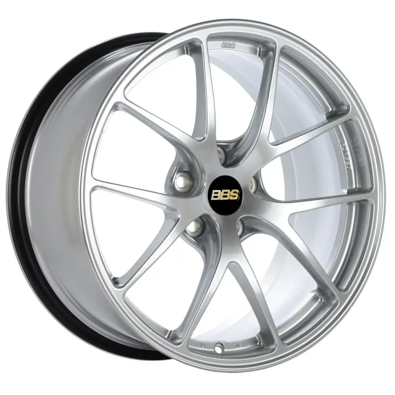 Bbs Ri-A 18X10.5 5X114.3 Et18 Diamond Silver Wheel -82Mm Pfs/Clip Required 1