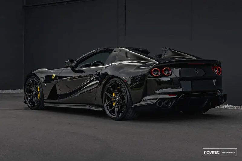 Vossen X Novitec Nf11 21X9.5In - 5X114.3 Bp - Et38 - Gloss Black Ferrari 296 Front Wheel 1