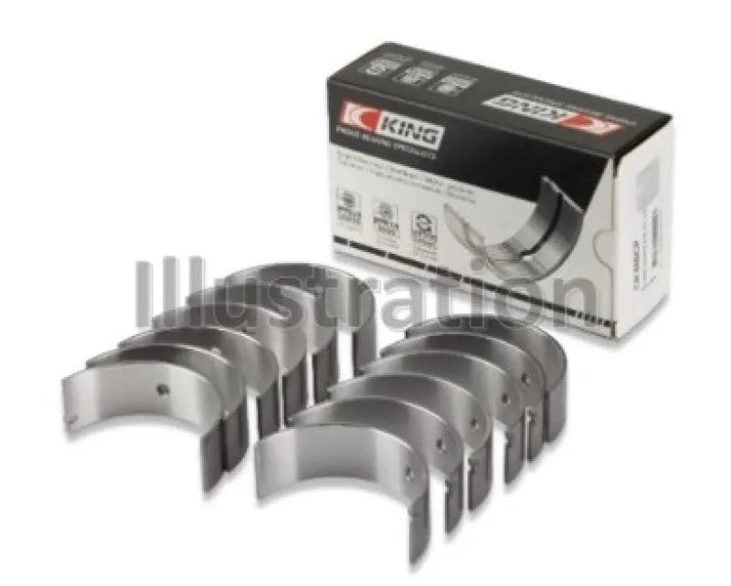 King Engine Bearings Vw Aes/Aue/Abv (Size +.75) Connecting Rod Bearing Set (Set Of 6) 1