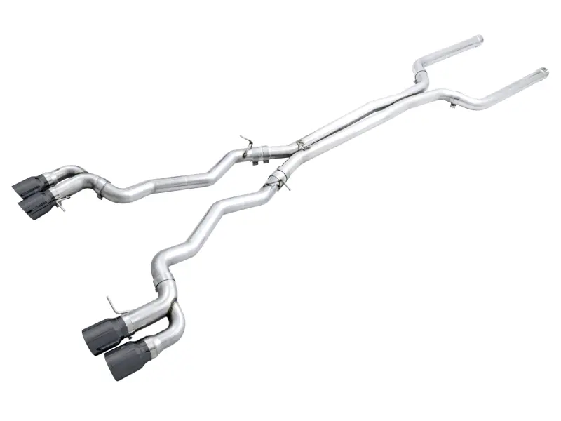 Awe Tuning 18-19 Bmw M5 (F90) 4.4T Awd Cat-Back Exhaust - Track Edition (Diamond Black Tips) 1