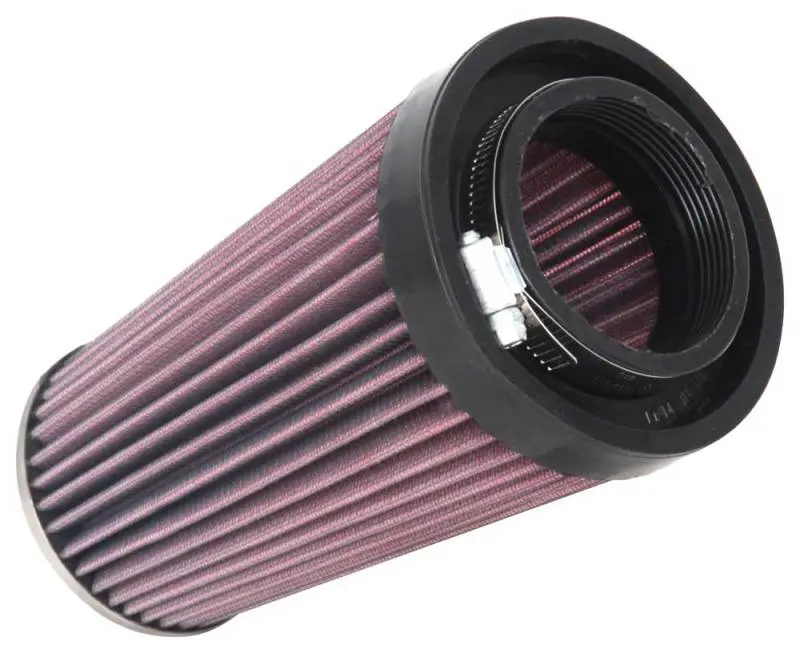 K&N Universal Clamp-On Air Filter 2-3/4In Flange 3-1/2In T 8-1/4In Height 2