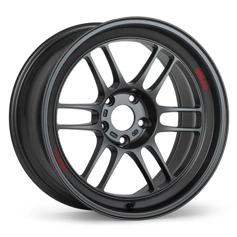 Enkei Rpf1rs 18X9.5 5X114.3 12Mm Offset 75Mm Bore Matte Gunmetal Wheel 1
