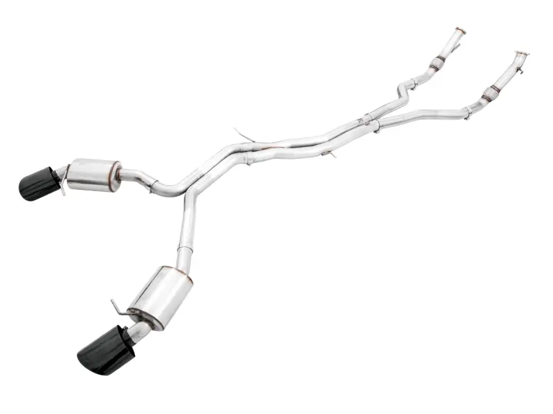 Awe Tuning Audi B9 Rs5 Touring Edition Exhaust - W/ Diamond Black Rs Tips 1
