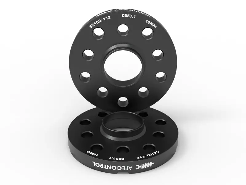 Afe Control Billet Aluminum Wheel Spacers 5X100/112 Cb57.1 18Mm - Volkswagen/Audi 1