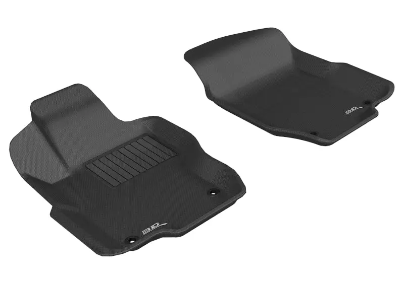 3D Maxpider 2006-2011 Mercedes-Benz Ml-Class/Gl-Class W164/X164 Kagu 1St Row Floormat - Black 1