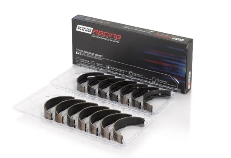 King Engine Bearings Volkswagen Vr6 2.8L Performance Main Bearing Set .25 Oversize - 7 Pairs 1