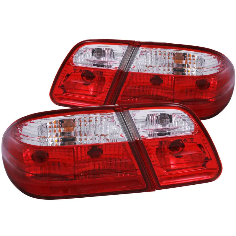 Anzo 1996-2002 Mercedes Benz E Class W210 Taillights Red/Clear G2 1
