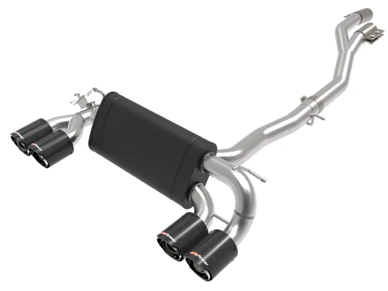 Afe Machforce Xp 3In-2.5In 304Ss Exhaust Cat-Back 15-20 Audi S3 L4-2.0L (T) - Carbon Tips 1