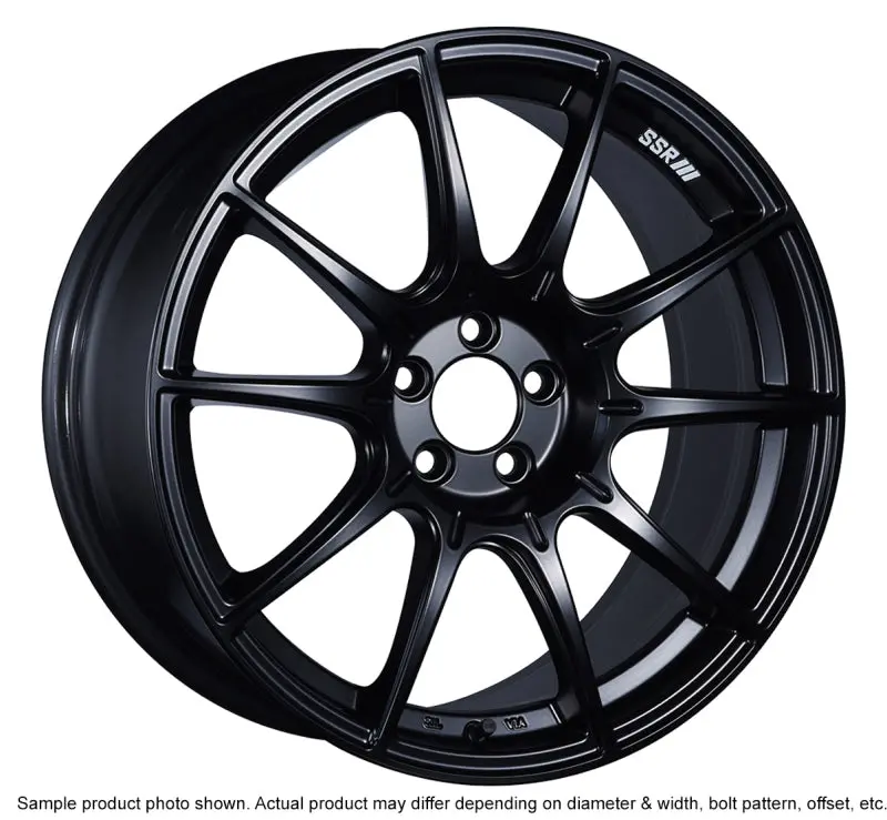 Ssr Gtx01 18X9.5 5X100 40Mm Offset Flat Black Wheel Frs / Brz 1