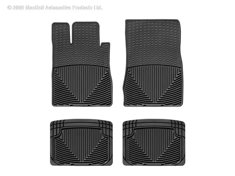 Wt Rubber Mats - Rear - Blk 1