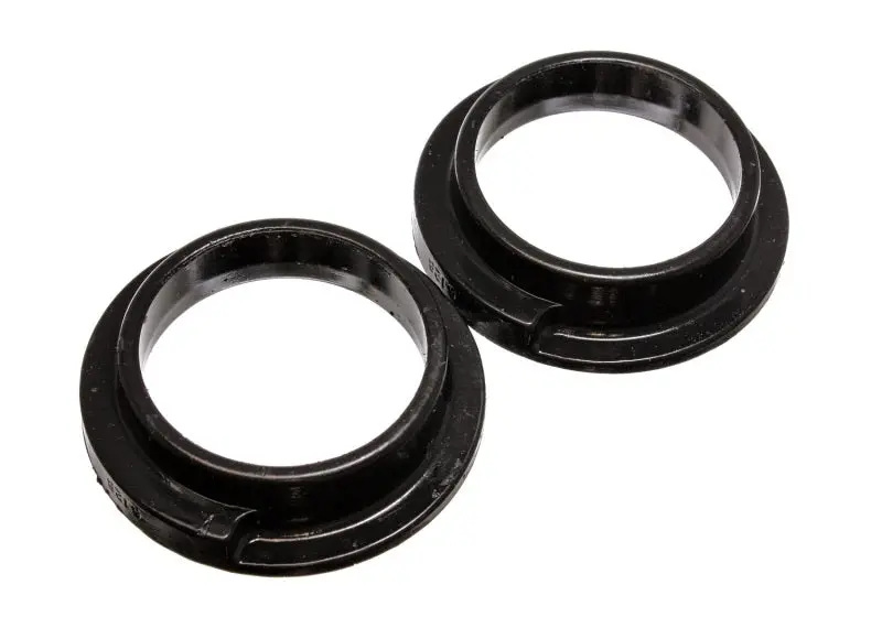 Energy Suspension Universal 3In Id 4 5/16In Od 1 1/8In H Black Coil Spring Isolators (2 Per Set) 1