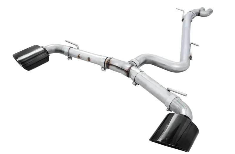Awe Tuning 17-19 Audi Rs3 8V Track Edition Exhaust - Diamond Black Tips Rs-Style Tips 1