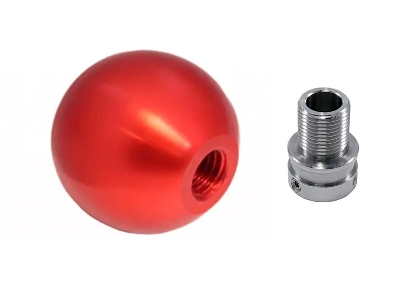 Torque Solution Billet Shift Knob (Red) Volkswagen/Audi Manual Transmission 1