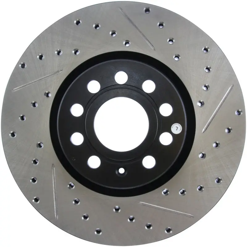 Stoptech Slotted & Drilled Sport Brake Rotor 1