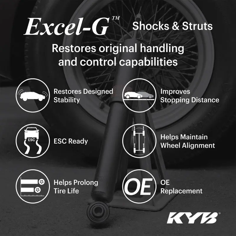 Kyb 14-18 Bmw X5 / 15-19 Bmw X6 (Exc. Elec. Cont. Susp.) Excel-G Strut - Rear Left 1