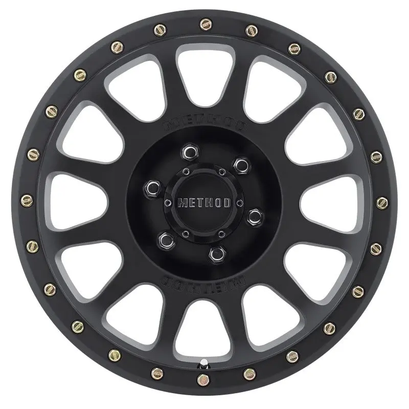Method Mr305 Nv 18X9 0Mm Offset 6X5.5 108Mm Cb Matte Black Wheel 1