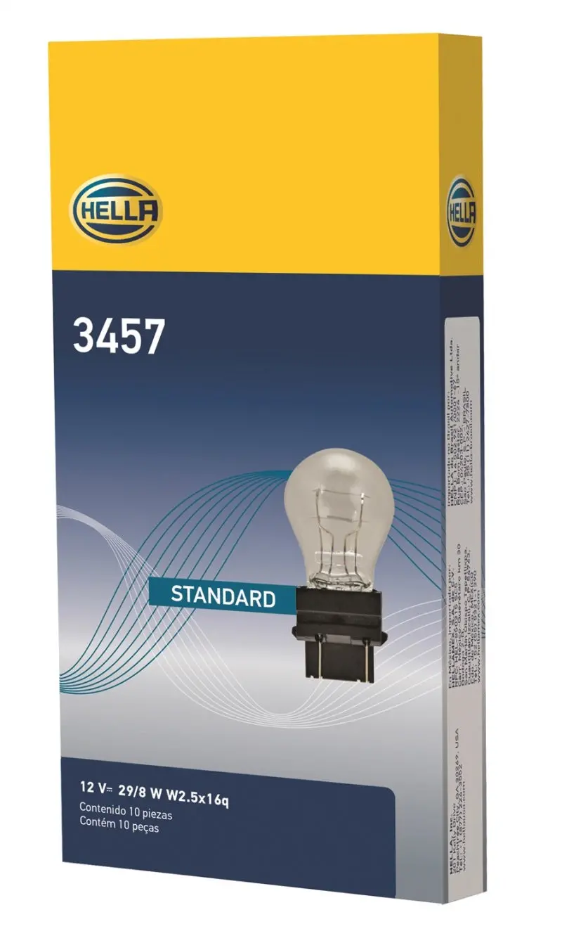 Hella Bulb 3457 12V 29/8W W3x16q S8 1
