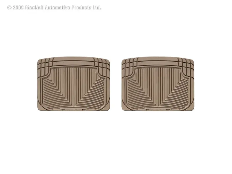 Weathertech 93 Mercedes-Benz 300Ce Rear Rubber Mats - Tan 1