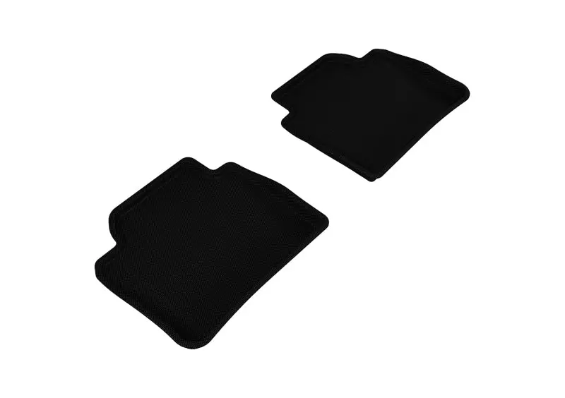 3D Maxpider 2012-2020 Bmw 3 Series/4 Series Gran Coupe F30/F36 Kagu 2Nd Row Floormats - Black 1