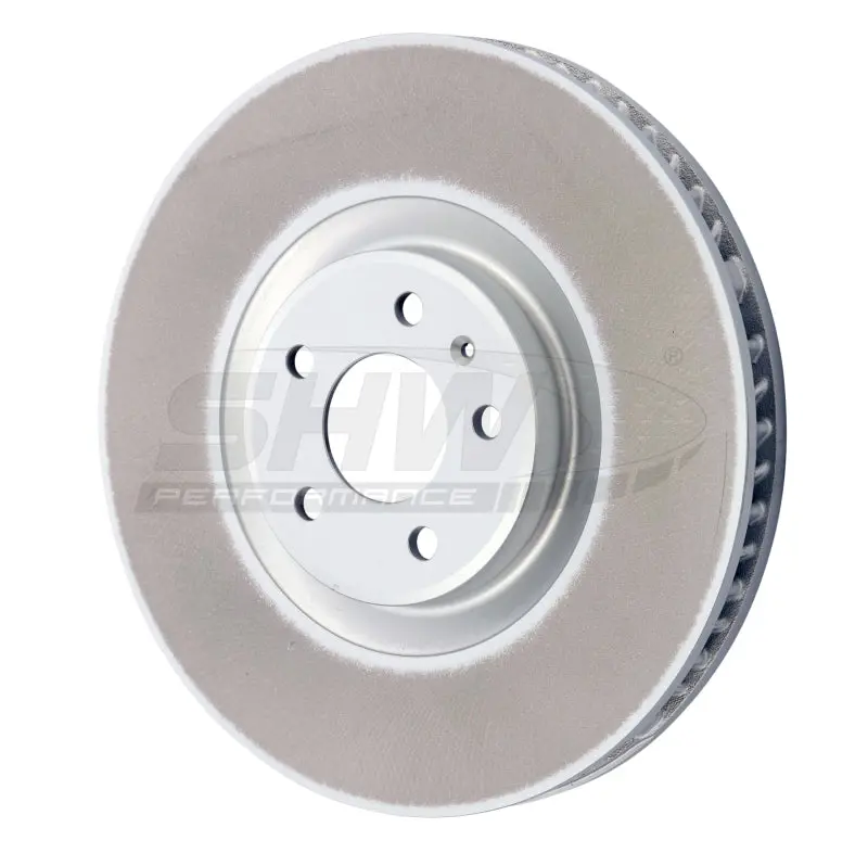 Shw 20-21 Porsche Macan Gts 2.9L Right Front Smooth Monobloc Brake Rotor (95B615302aa) 1