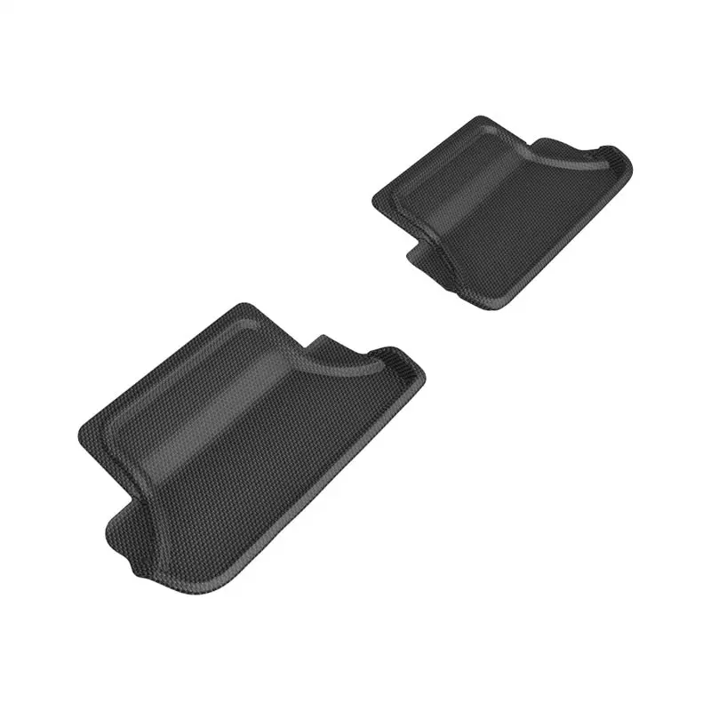 3D Maxpider 2020-2024 Bmw 8 Series Coupe (G15) Kagu 2Nd Row Floormats - Black 1