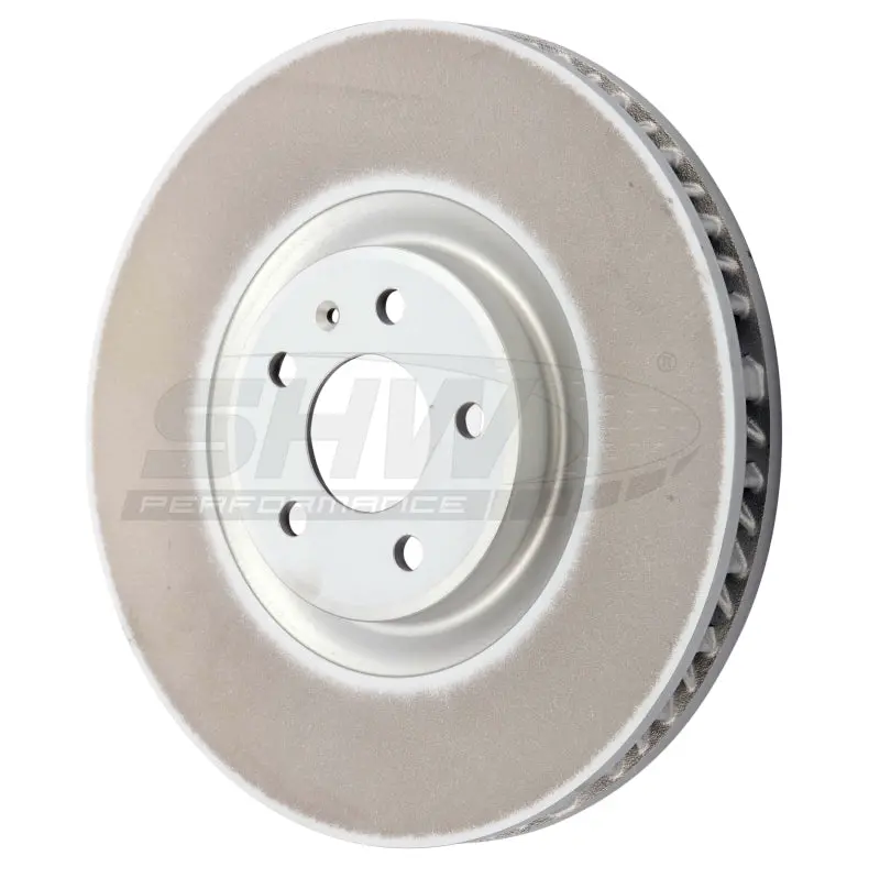 Shw 19-21 Porsche Macan S 3.0L Left Front Smooth Monobloc Brake Rotor (95B615301aa) 1