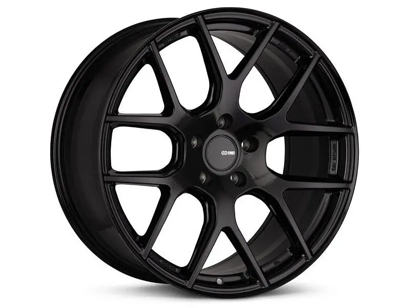 Enkei Xm-6 18X8 5X120 40Mm Offset 72.6Mm Bore Gloss Black Wheel 1