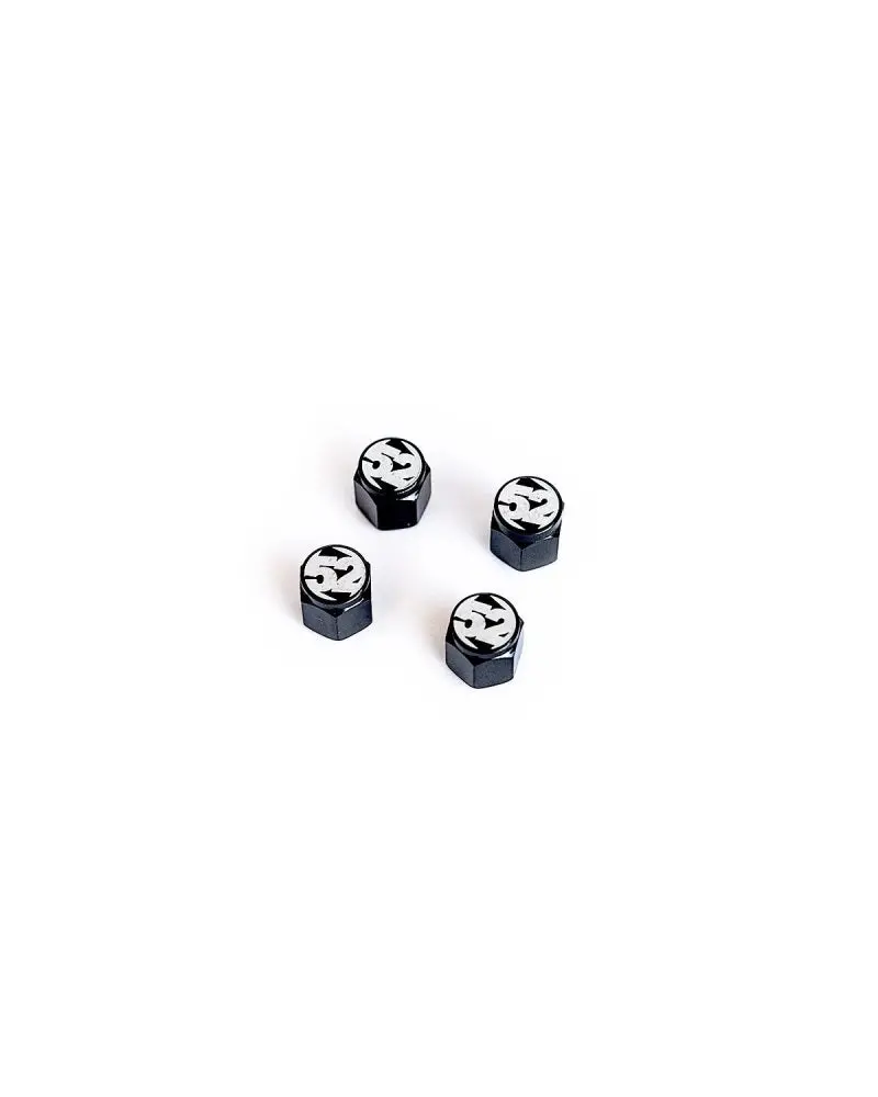 Fifteen52 Valve Stem Cap Set - Black - 4 Pieces 1