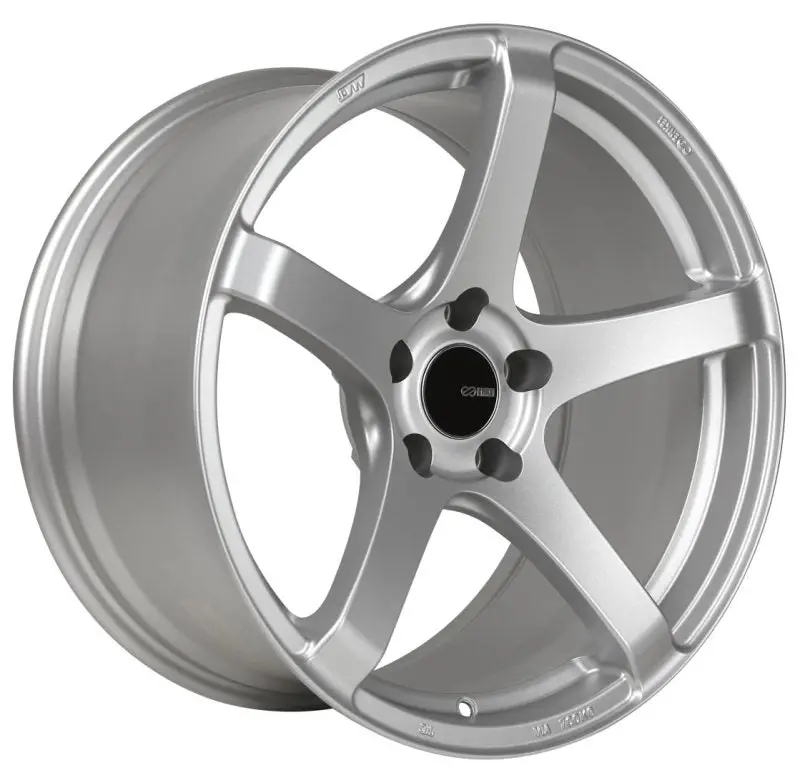 Enkei Kojin 18X9.5 30Mm Offset 5X114.3 Bolt Pattern 72Mm Bore Dia Matte Silver Wheel 1