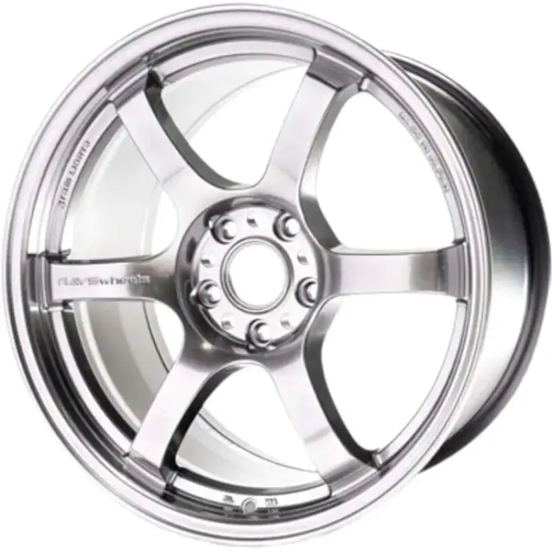 Gram Lights 57Dr 17X9.0 +22 5X114.3 Grace Silver Wheel 1