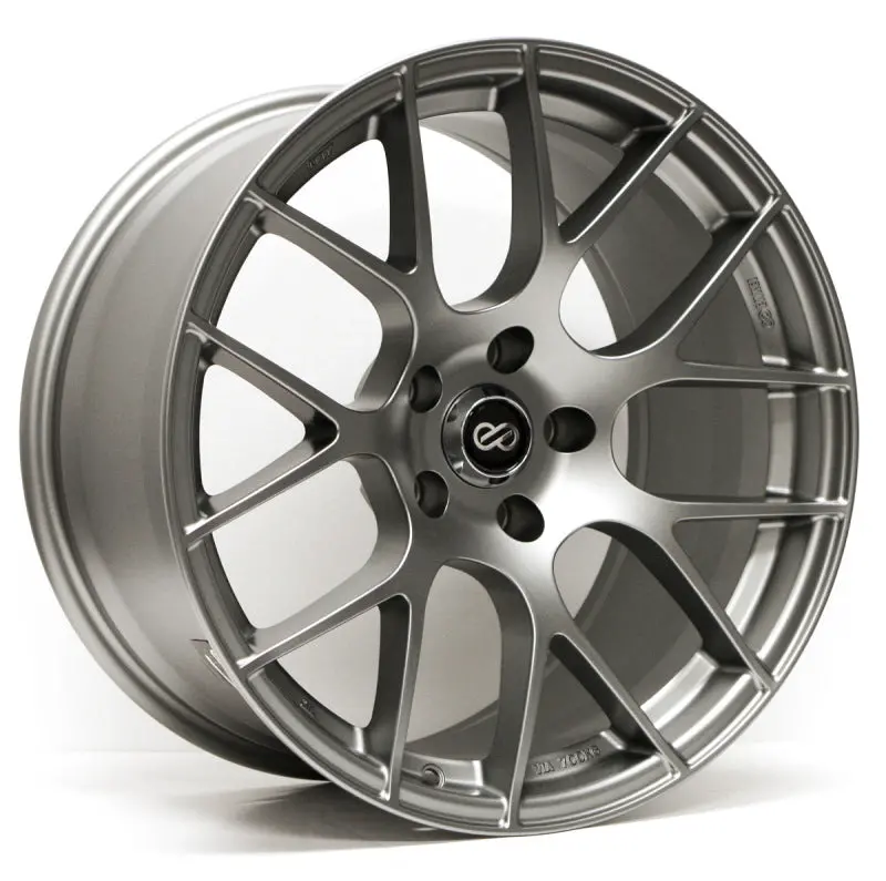Enkei Raijin 18X8 42Mm Offset 5X120 Bolt Pattern 72.6 Bore Diameter Gunmetal Wheel 1